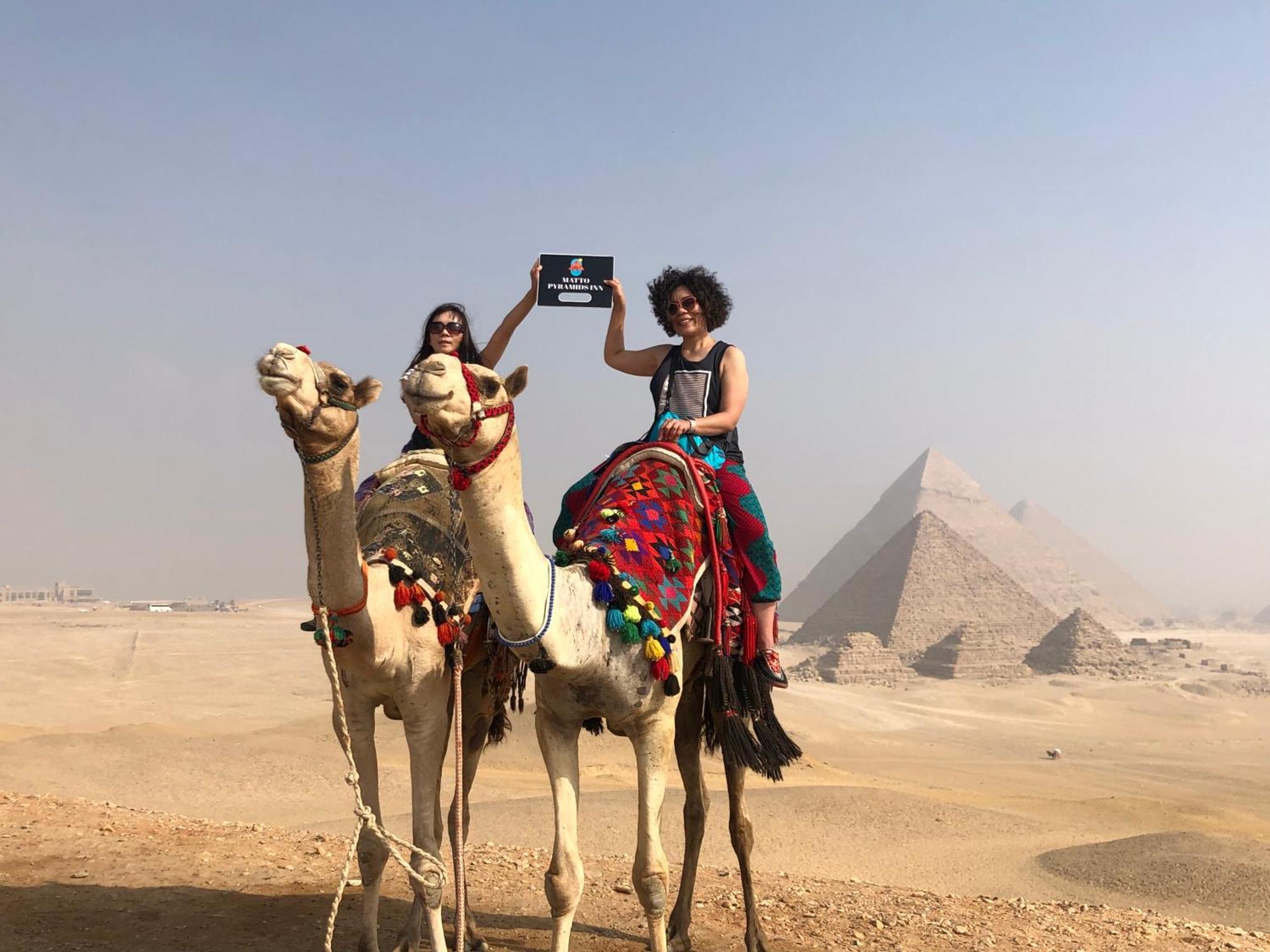 Matto Pyramids Inn Kafret el-Gabal Buitenkant foto