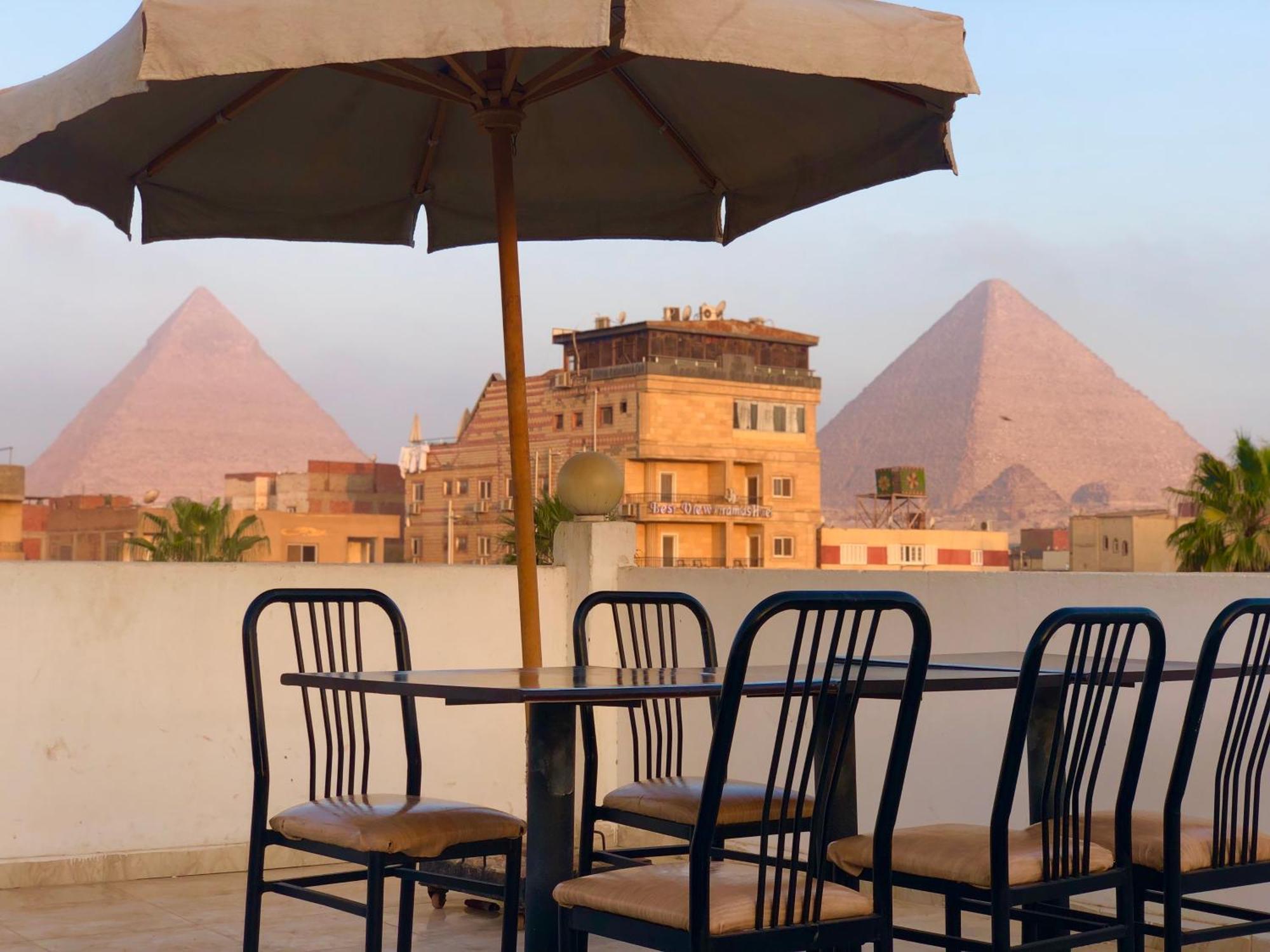 Matto Pyramids Inn Kafret el-Gabal Buitenkant foto