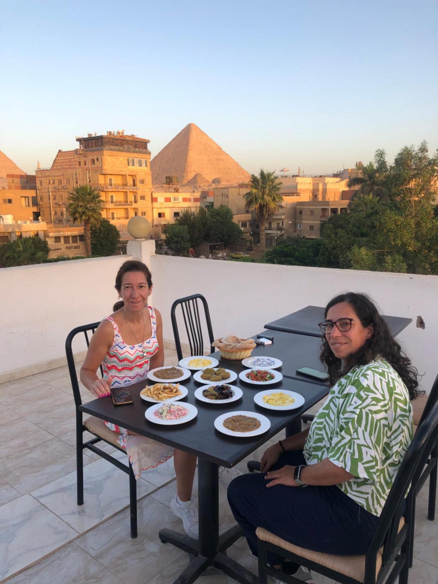 Matto Pyramids Inn Kafret el-Gabal Buitenkant foto